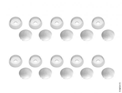 Bolt Cap Set (10x)- White